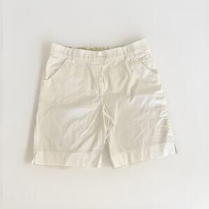 Lee Platinum Label Women’s Shorts, White, 12 Petite
